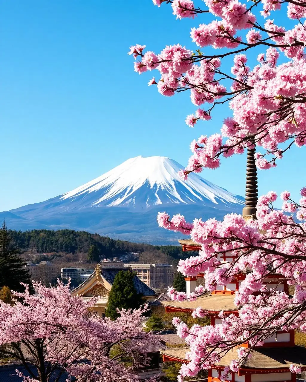 Japan skyline