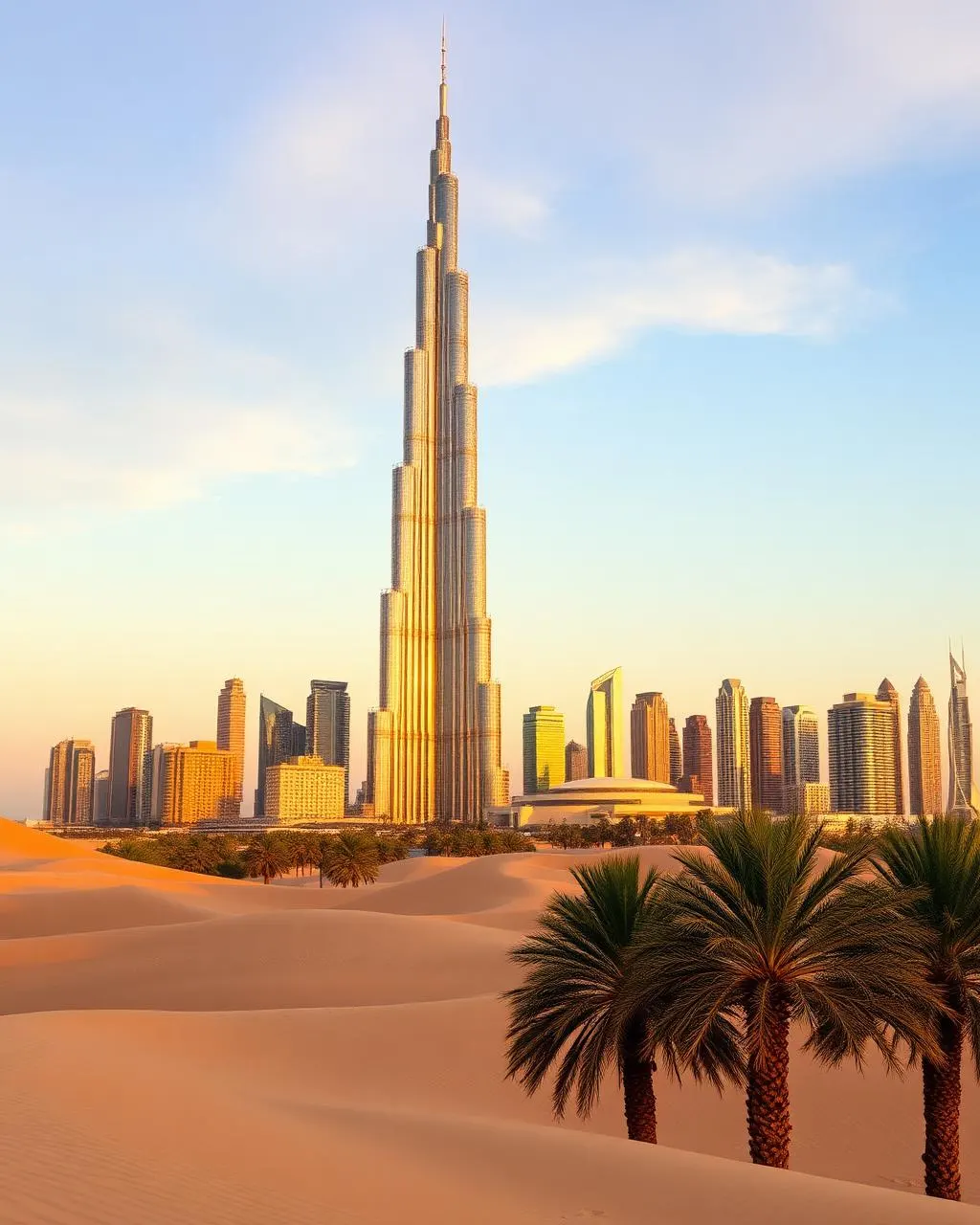 United Arab Emirates skyline